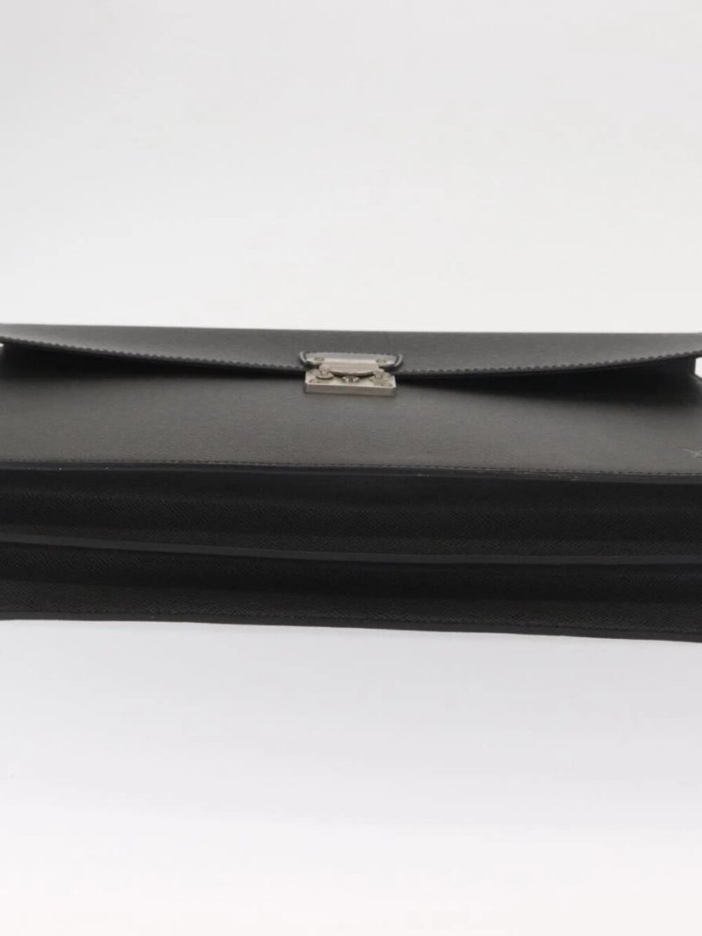 LOUIS VUITTON Taiga Serviette Moskova Business Bag Ardoise M30032 Auth 160446 - Picture 7 of 16